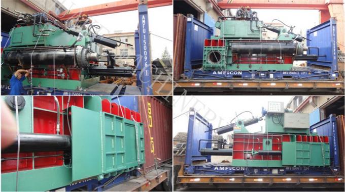250 Ton Scrap Metal Baler Machine zuverlässige strukturelle Starrheit 3