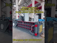 200 TONNEN METALL-BALER-MACHINE