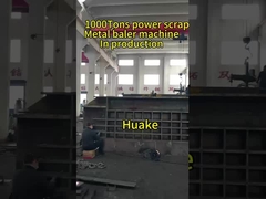 1000 Tonnen Hydraulik-Balermaschine, Schwerlast-Stahlschrott-Baler