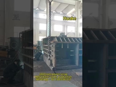 Vielseitige Schrott-Metall-Balerpresse mit 3x37KW-Motoren und Fernbedienung