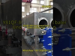 Schrottballenmaschine 800 Tonnen Leistung